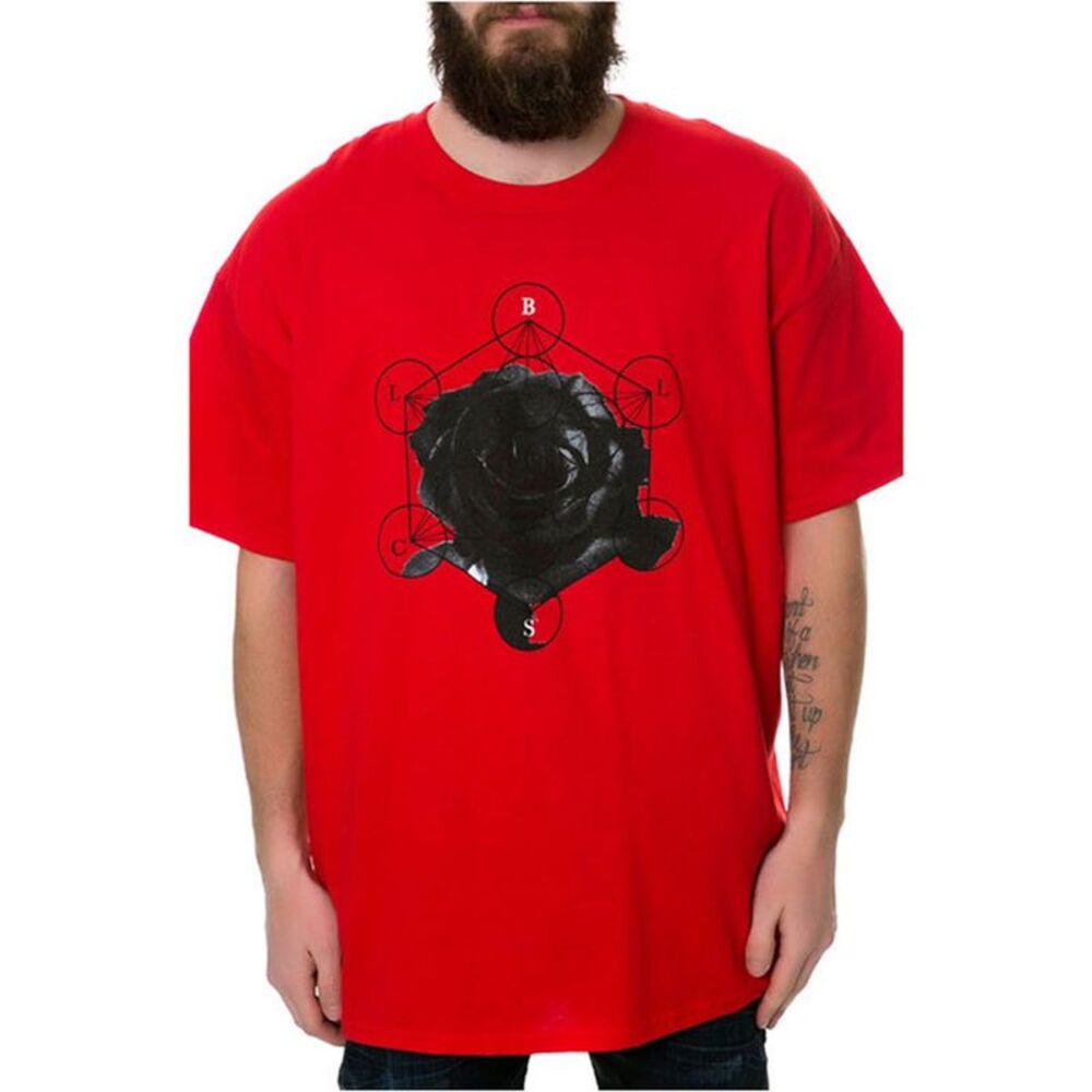 Black Scale Mens The Metation Rose Graphic T-Shirt, NWT